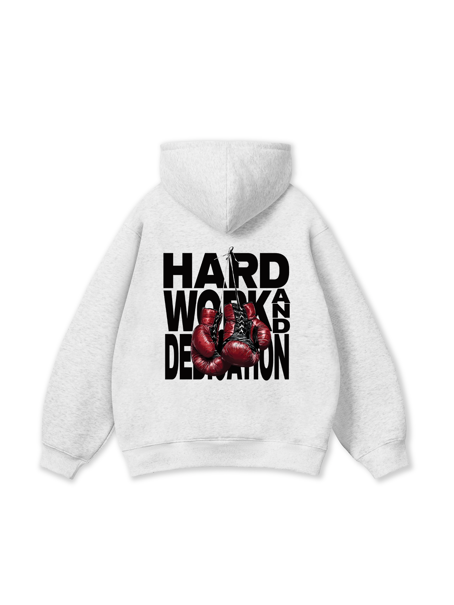 Áo Hoodie Nỉ Bông Fitnes Hard Work And Dedication