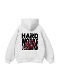 Áo Hoodie Nỉ Bông Fitnes Hard Work And Dedication