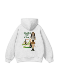 Eight Days A Week Girl Hoodie