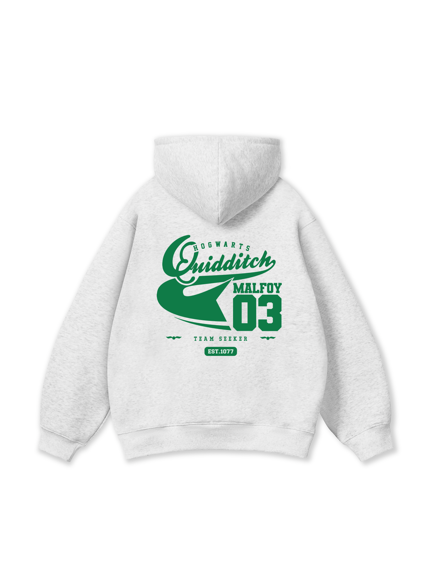 Áo Hoodie Nỉ Bông Quidditch Malfoy