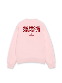 Áo Sweater Nỉ Hai Da Hải Phòng Hoa Phượng Đỏ