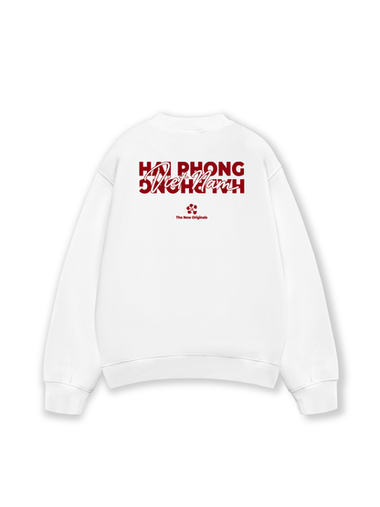 Áo Sweater Nỉ Hai Da Hải Phòng Hoa Phượng Đỏ