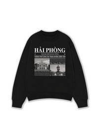 Áo Sweater Nỉ Hai Da Thành Phố Đáng Sống