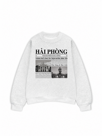 Áo Sweater Nỉ Hai Da Thành Phố Đáng Sống