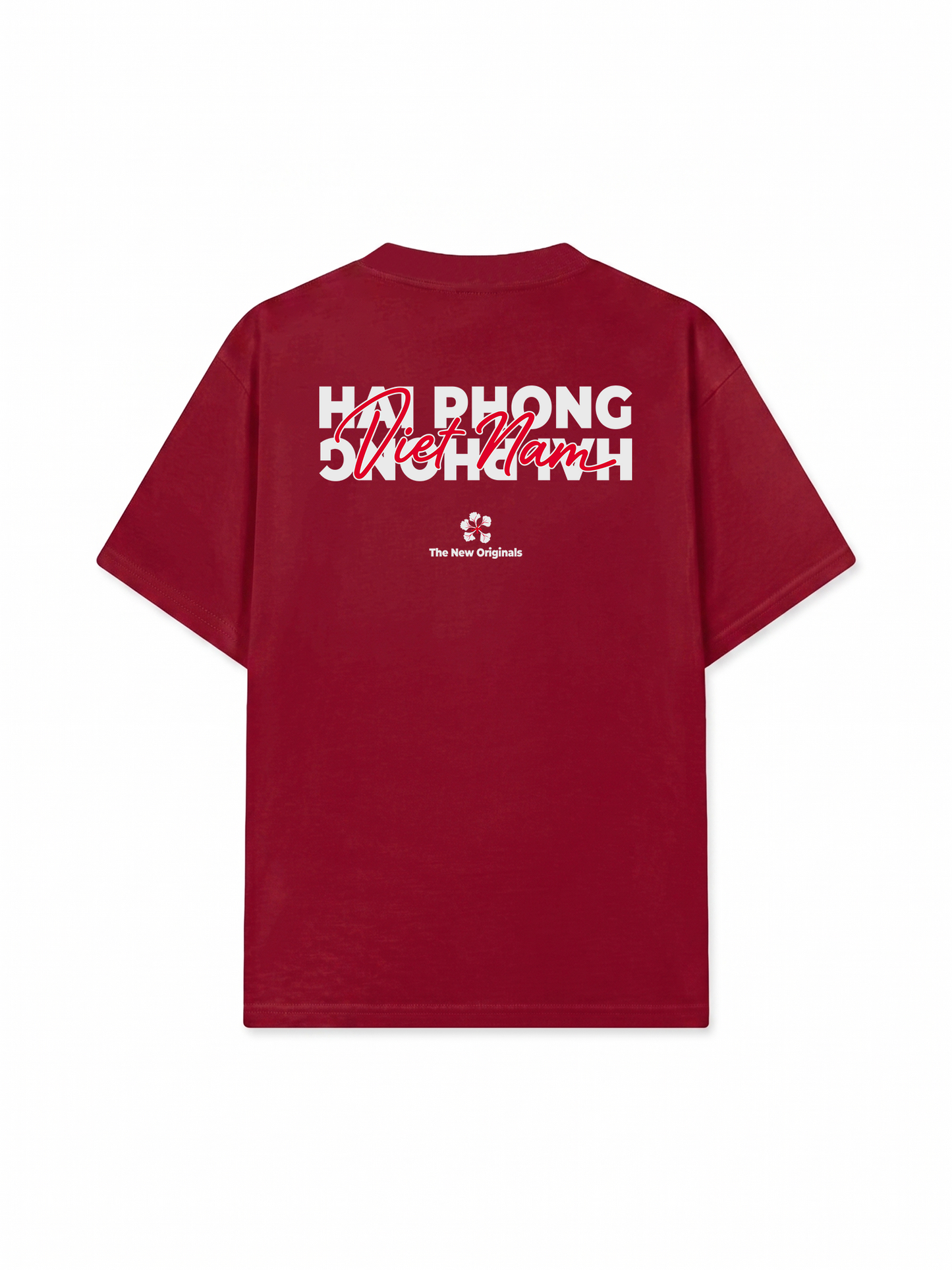 Áo Thun Relaxed Fit Hải Phòng Hoa Phượng Đỏ