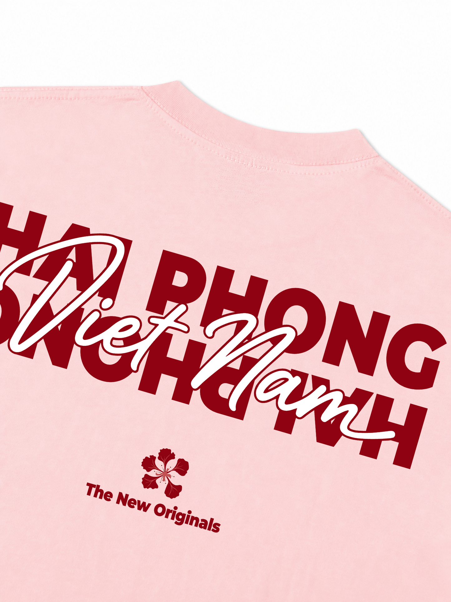 Áo Thun Relaxed Fit Hải Phòng Hoa Phượng Đỏ
