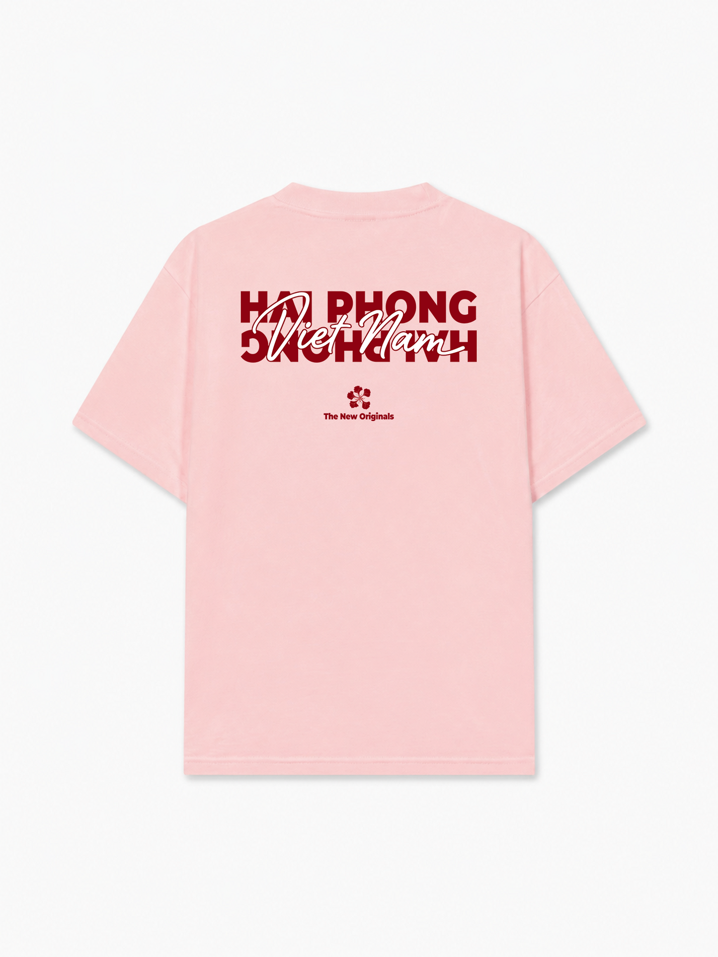Áo Thun Relaxed Fit Hải Phòng Hoa Phượng Đỏ
