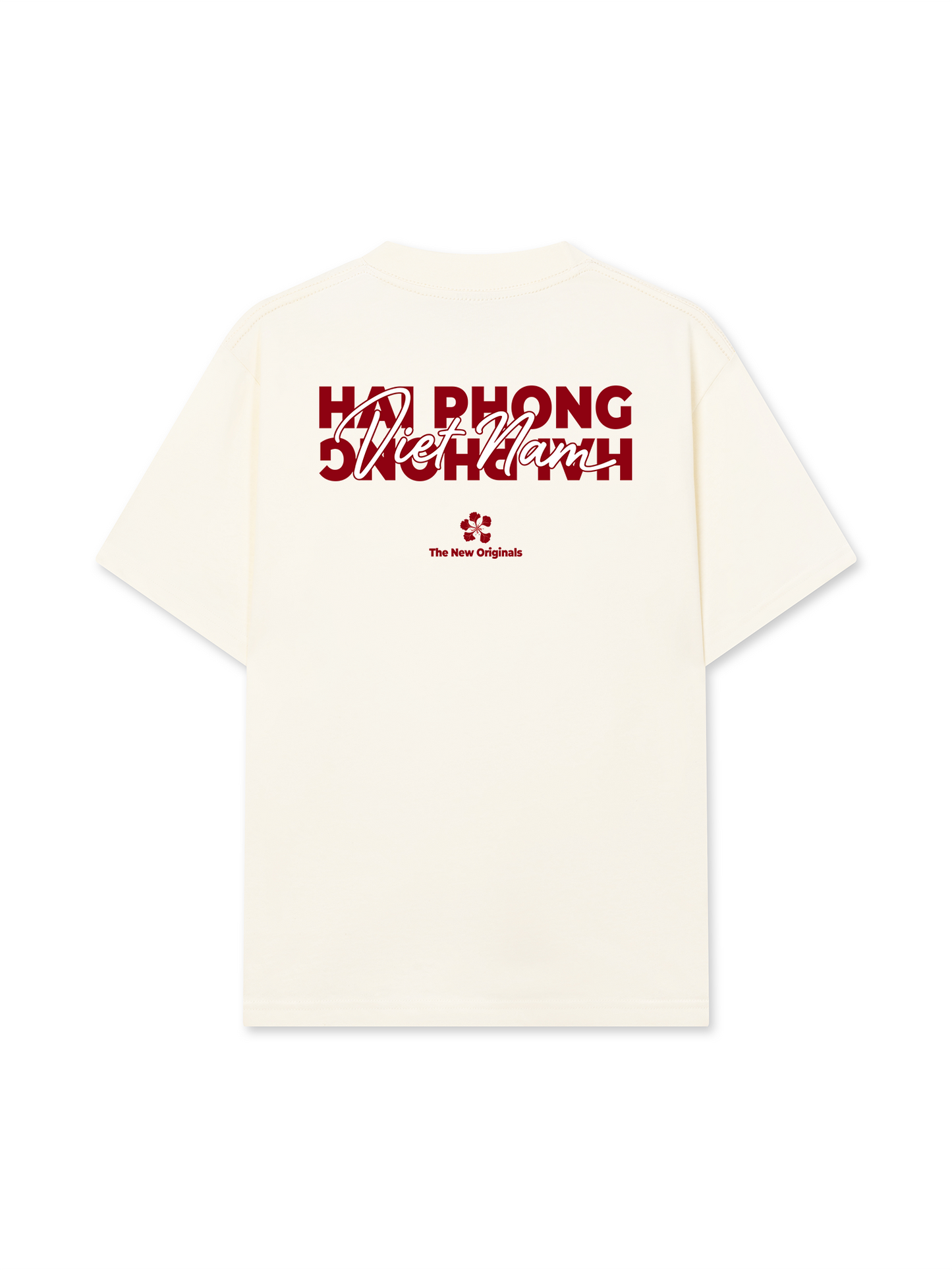 Áo Thun Relaxed Fit Hải Phòng Hoa Phượng Đỏ