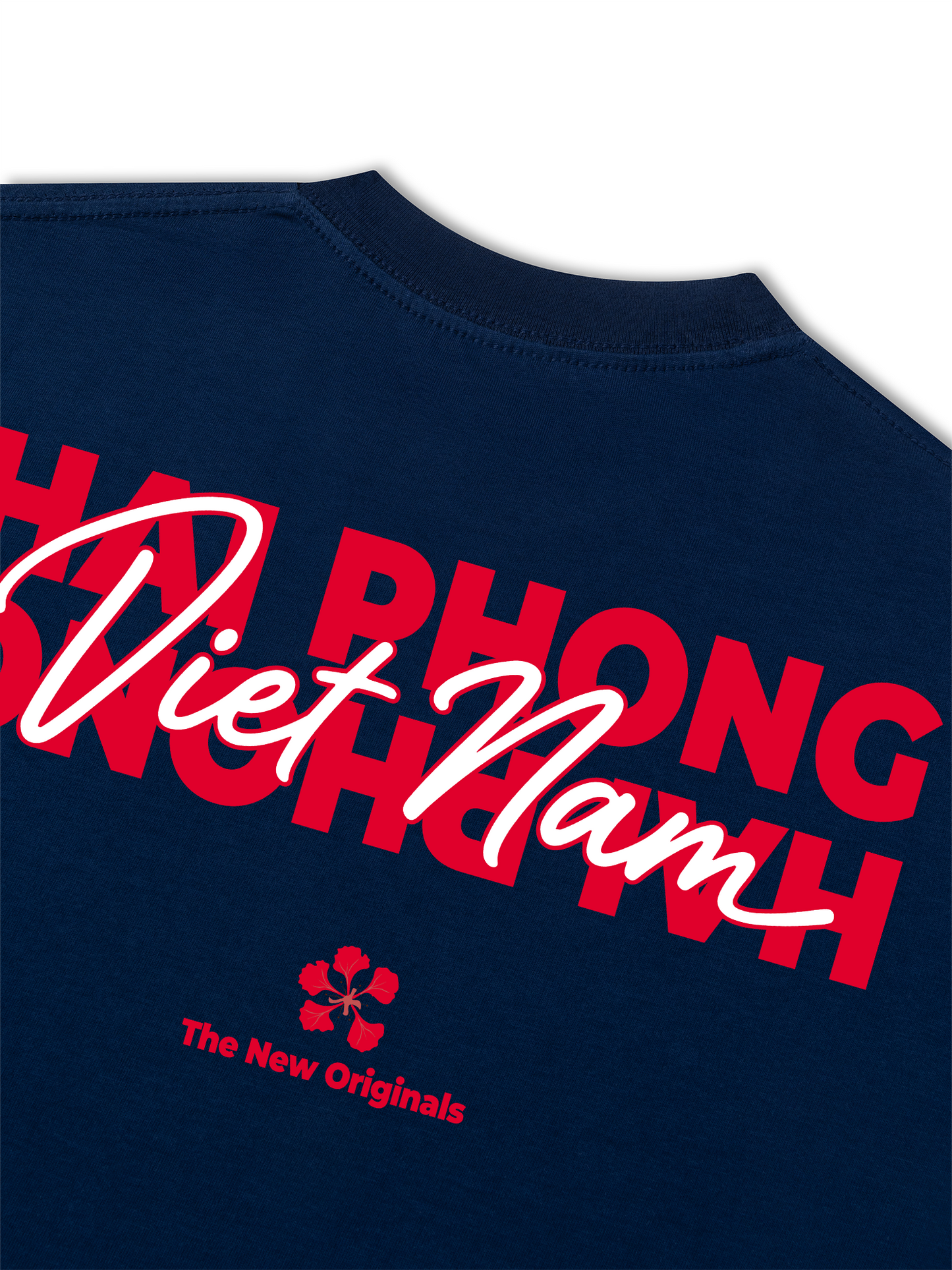 Áo Thun Relaxed Fit Hải Phòng Hoa Phượng Đỏ