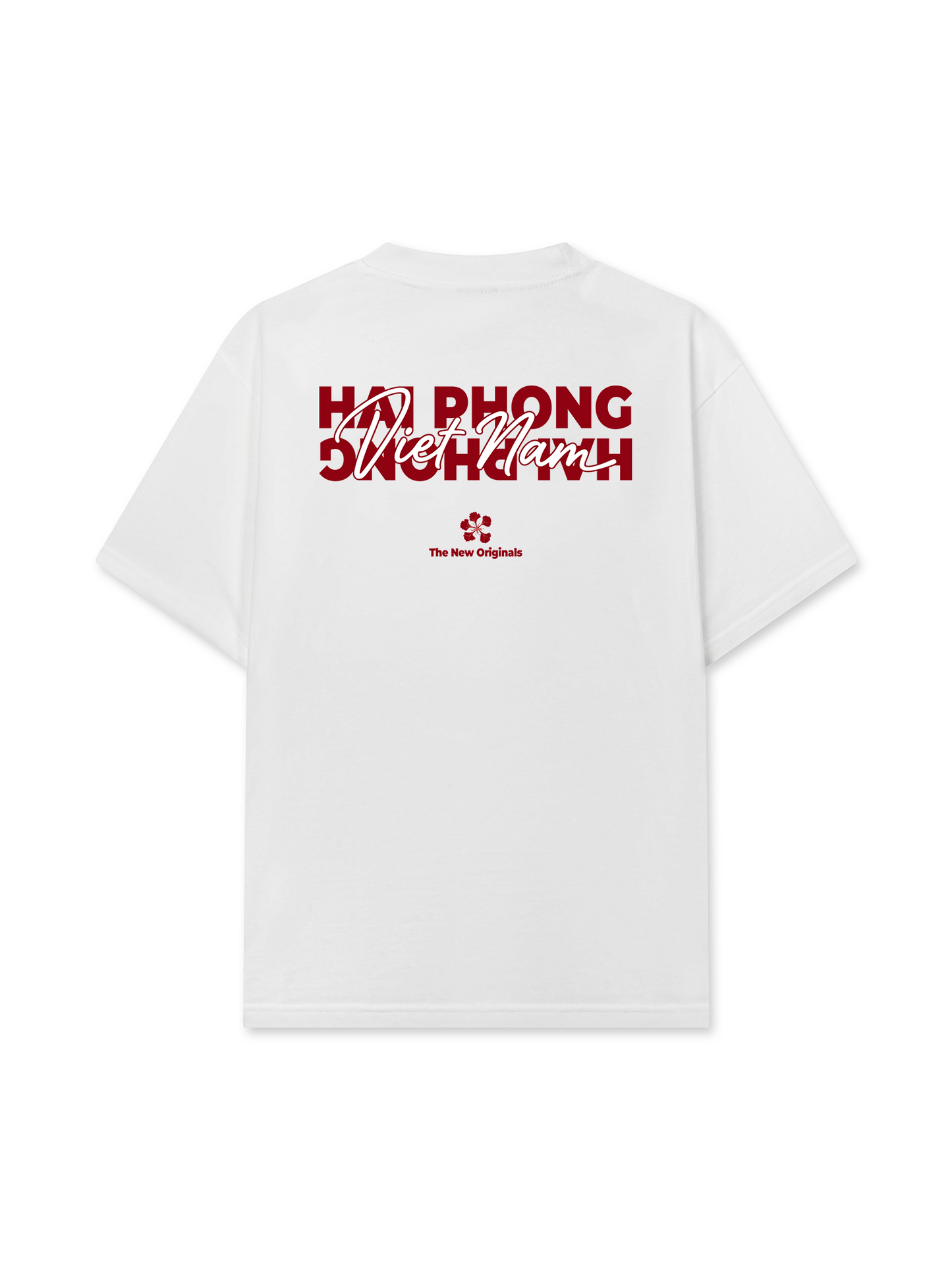 Áo Thun Relaxed Fit Hải Phòng Hoa Phượng Đỏ