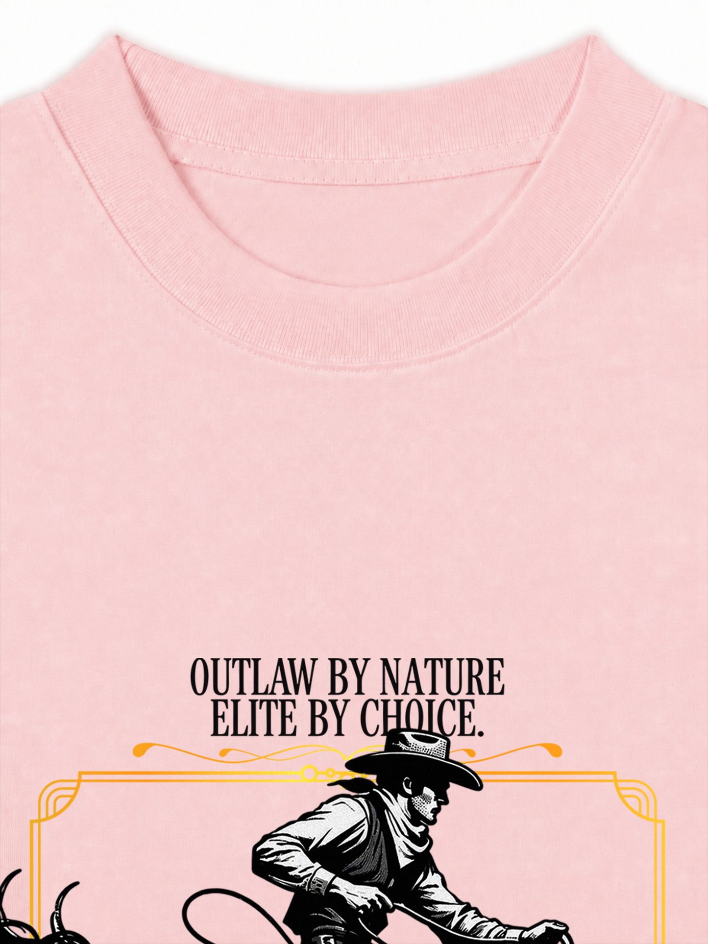 Áo Thun Relaxed Fit The Bad Horse Outlaw By Choice