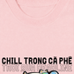 Áo Thun Relaxed Fit Hội Mèo Chill trong Cà Phê