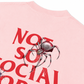 Áo Thun Relaxed Fit Not So Social Today Spider Webs