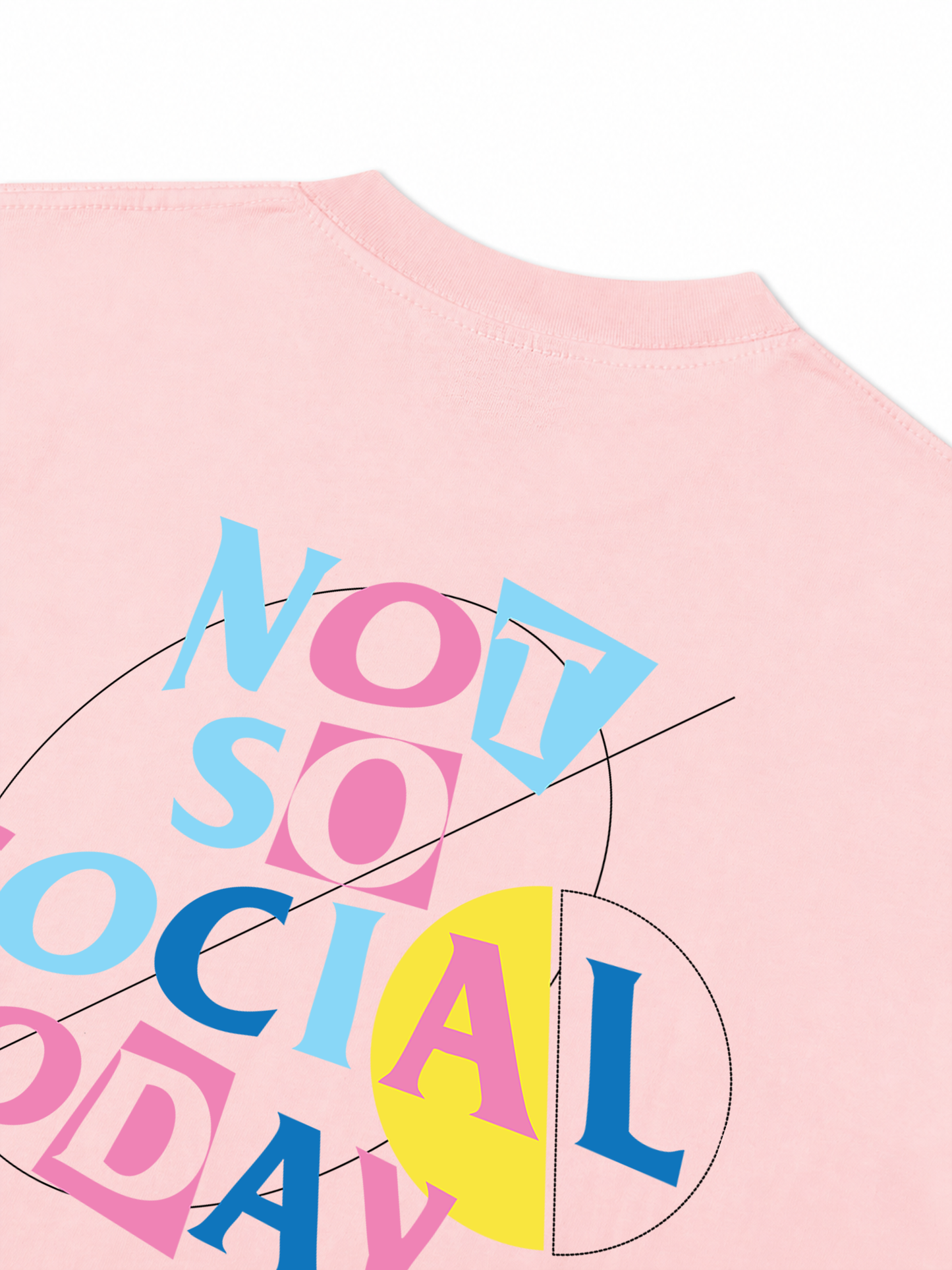 Áo Thun Relaxed Fit Not So Social Today Abstract Introvert