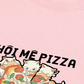 Áo Thun Relaxed Fit Hội Mèo Mê Pizza