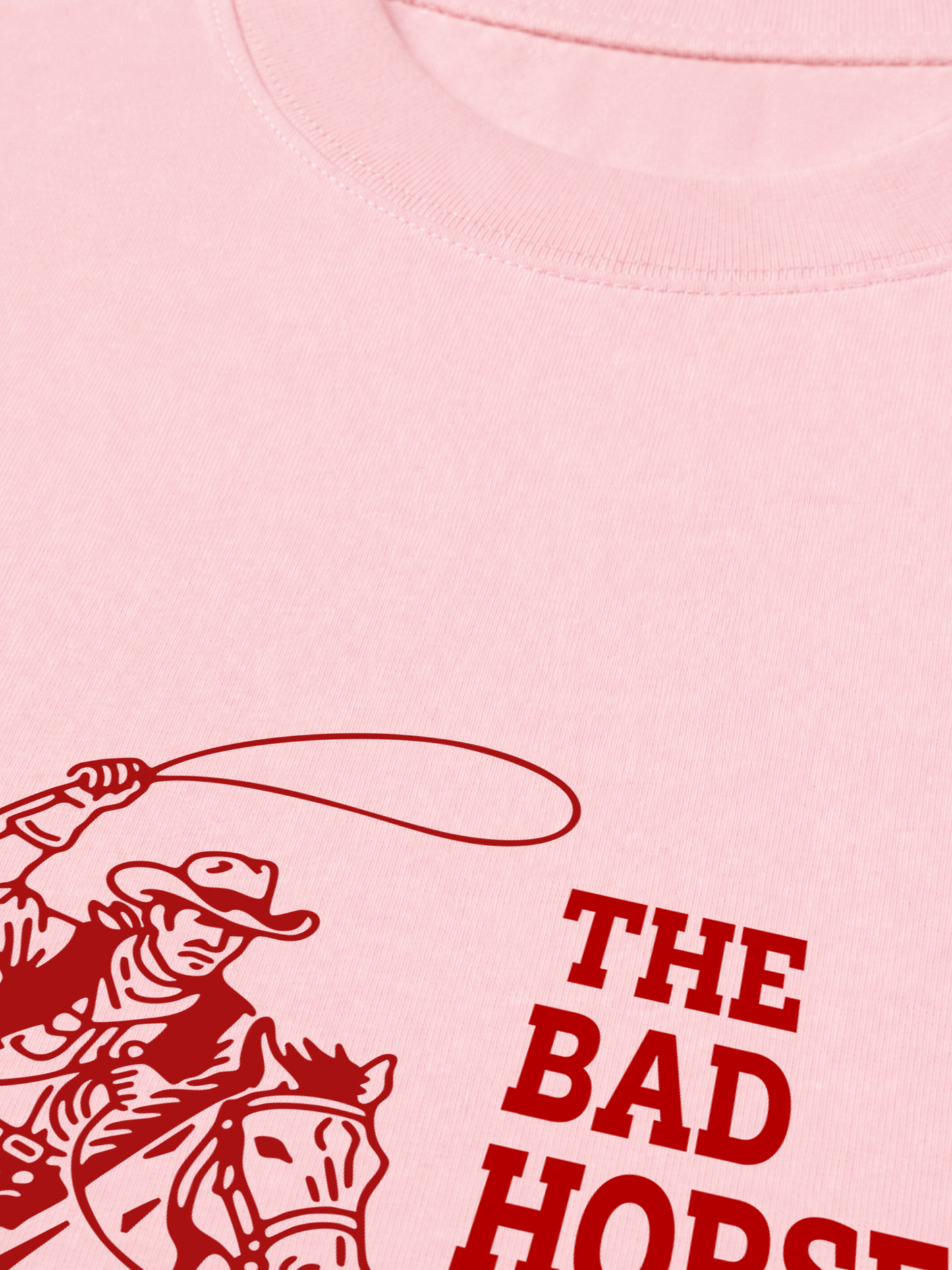 Áo Thun Relaxed Fit The Bad Horse Cowboy Life