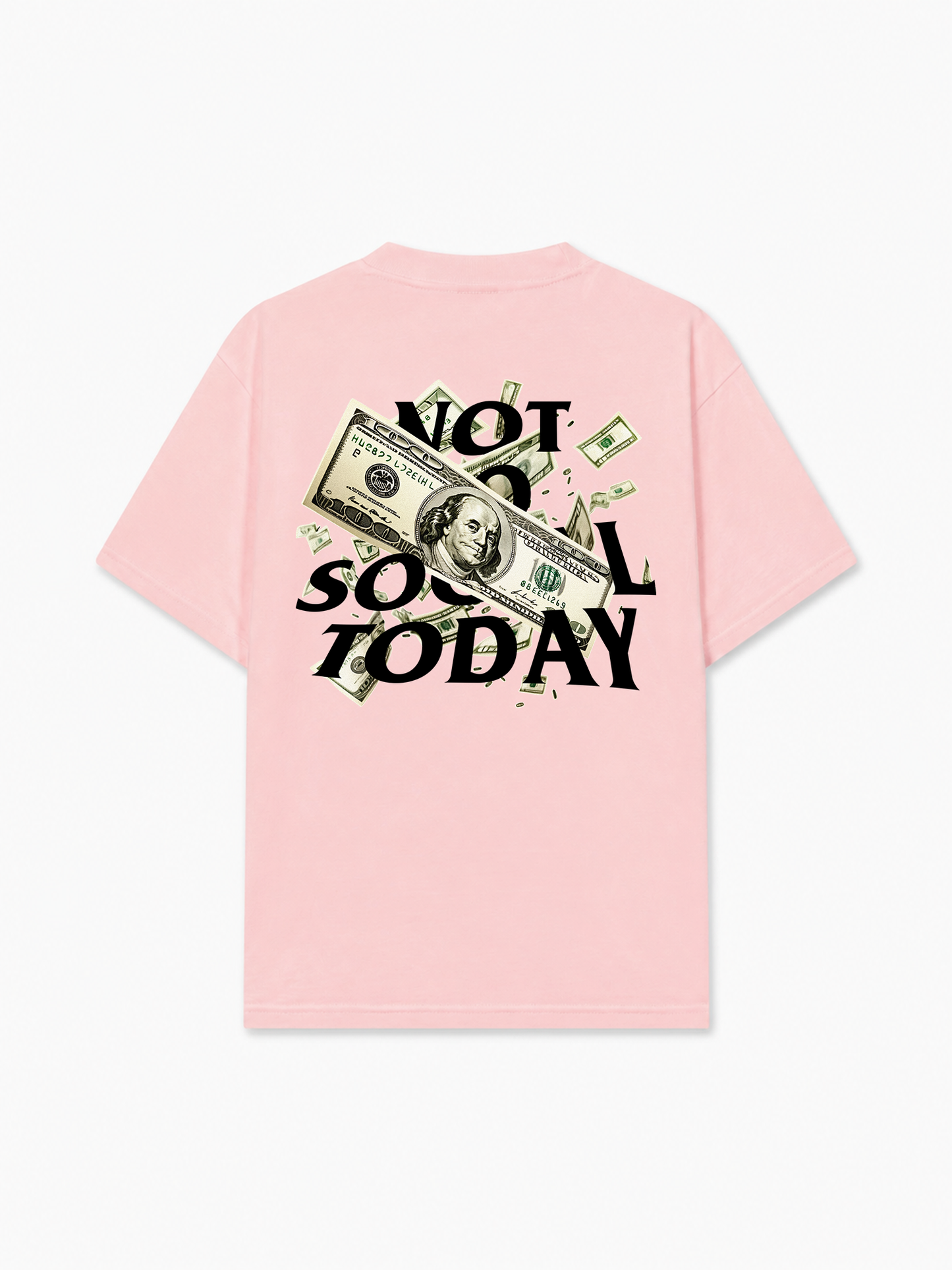 Áo Thun Relaxed Fit Not So Social Today Millionaires