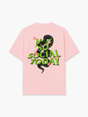 Áo Thun Relaxed Fit Not So Social Today Cherry Snake