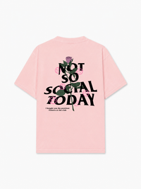 Áo Thun Relaxed Fit Not So Social Today Prettiest Flower