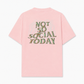 Áo Thun Relaxed Fit Not So Social Today Ripple