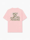 Áo Thun Relaxed Fit Not So Social Today Ripple
