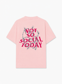 Áo Thun Relaxed Fit Not So Social Today Bobwire