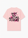 Áo Thun Relaxed Fit Not So Social Today