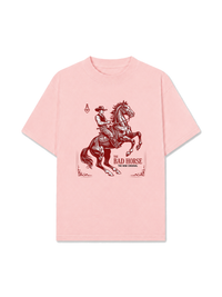 Áo Thun Relaxed Fit The Bad Horse Ace of Heart