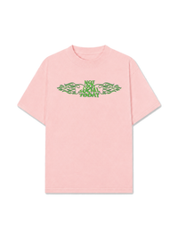 Áo Thun Relaxed Fit Not So Social Today Green Fire