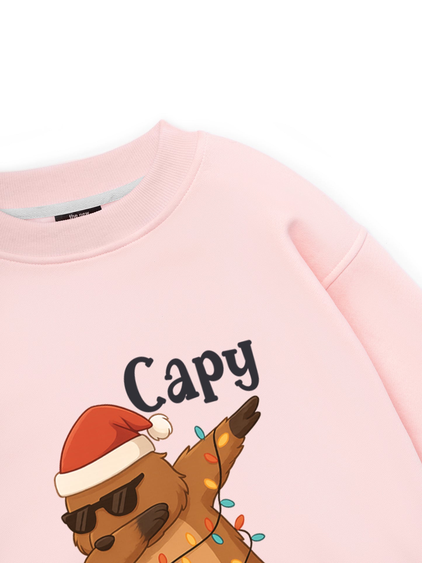 Capy Christmas Dab  Sweater