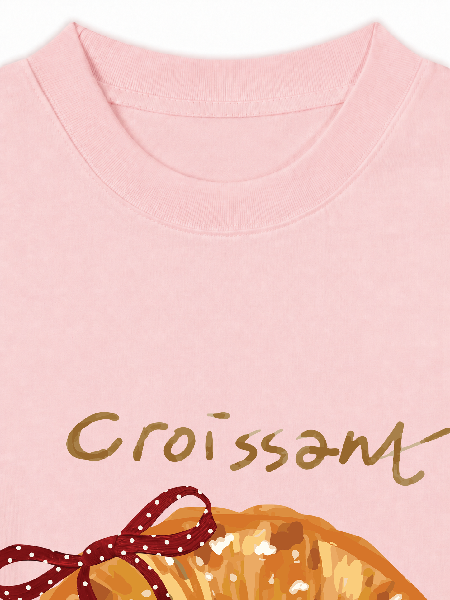 Áo Thun Relaxed Fit Croissant
