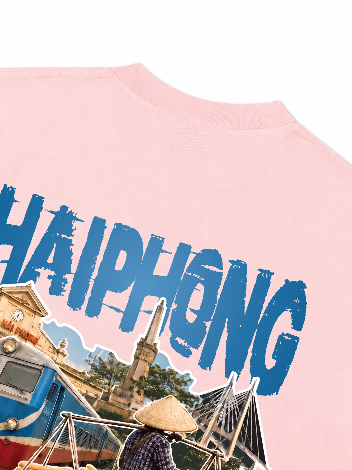 Áo Thun Relaxed Fit Vintage Hai Phong