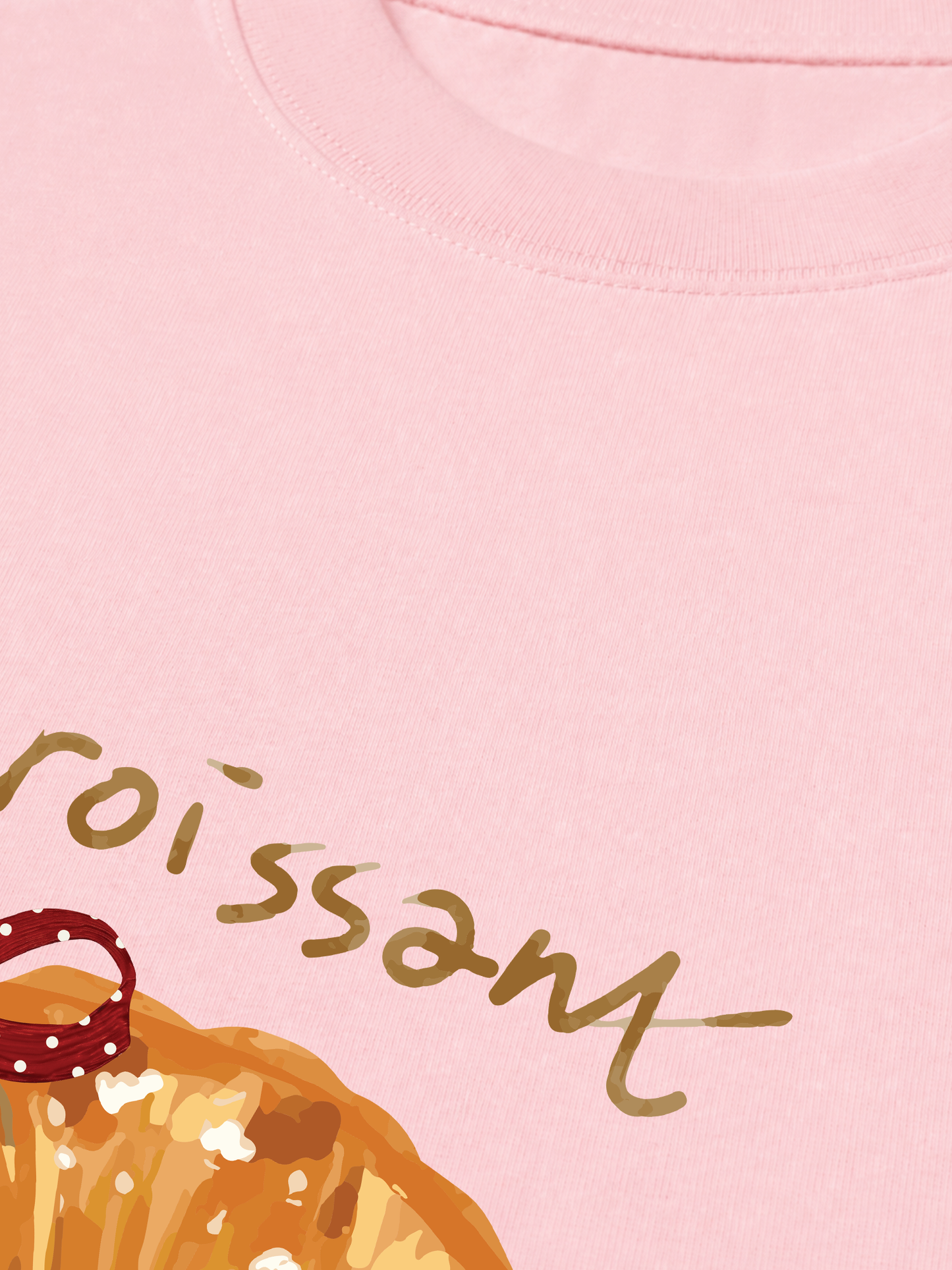 Áo Thun Relaxed Fit Croissant