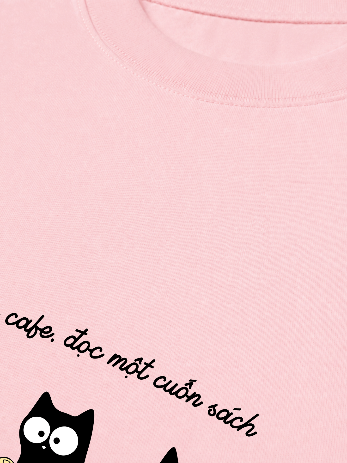 Áo Thun Relaxed Fit Uống Một Tách Cafe Đọc 1 Cuốn Sách