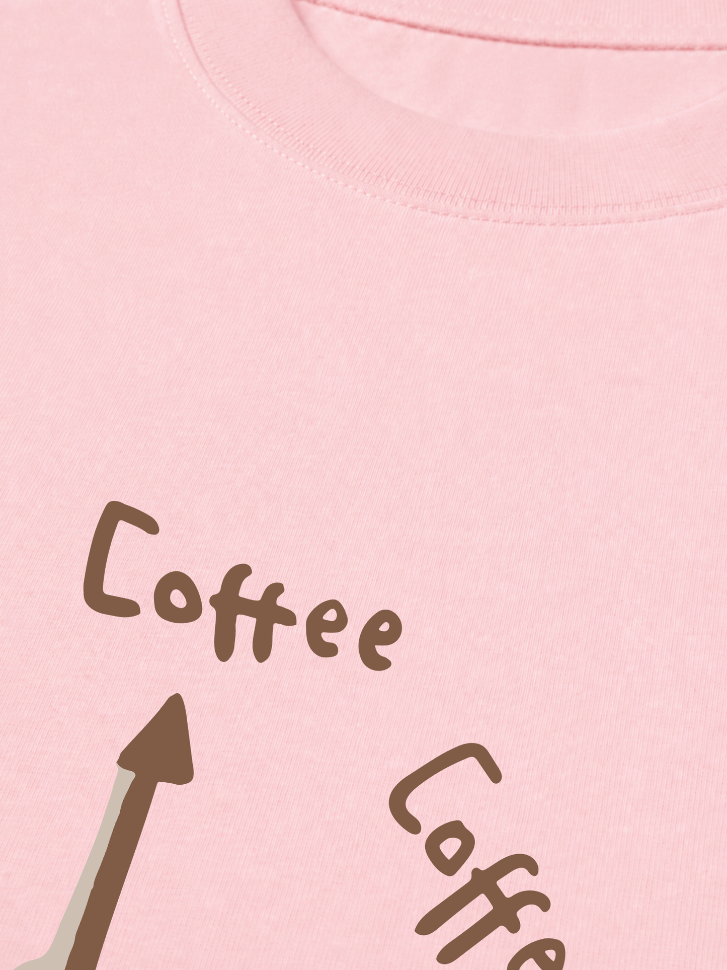Áo Thun Relaxed Fit Coffee Clock