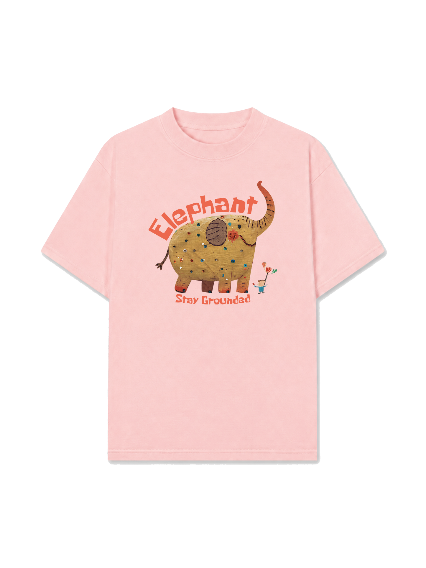 Áo Thun Relaxed Fit Animal Elephant