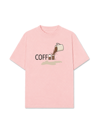Áo Thun Relaxed Fit Coffee Battery
