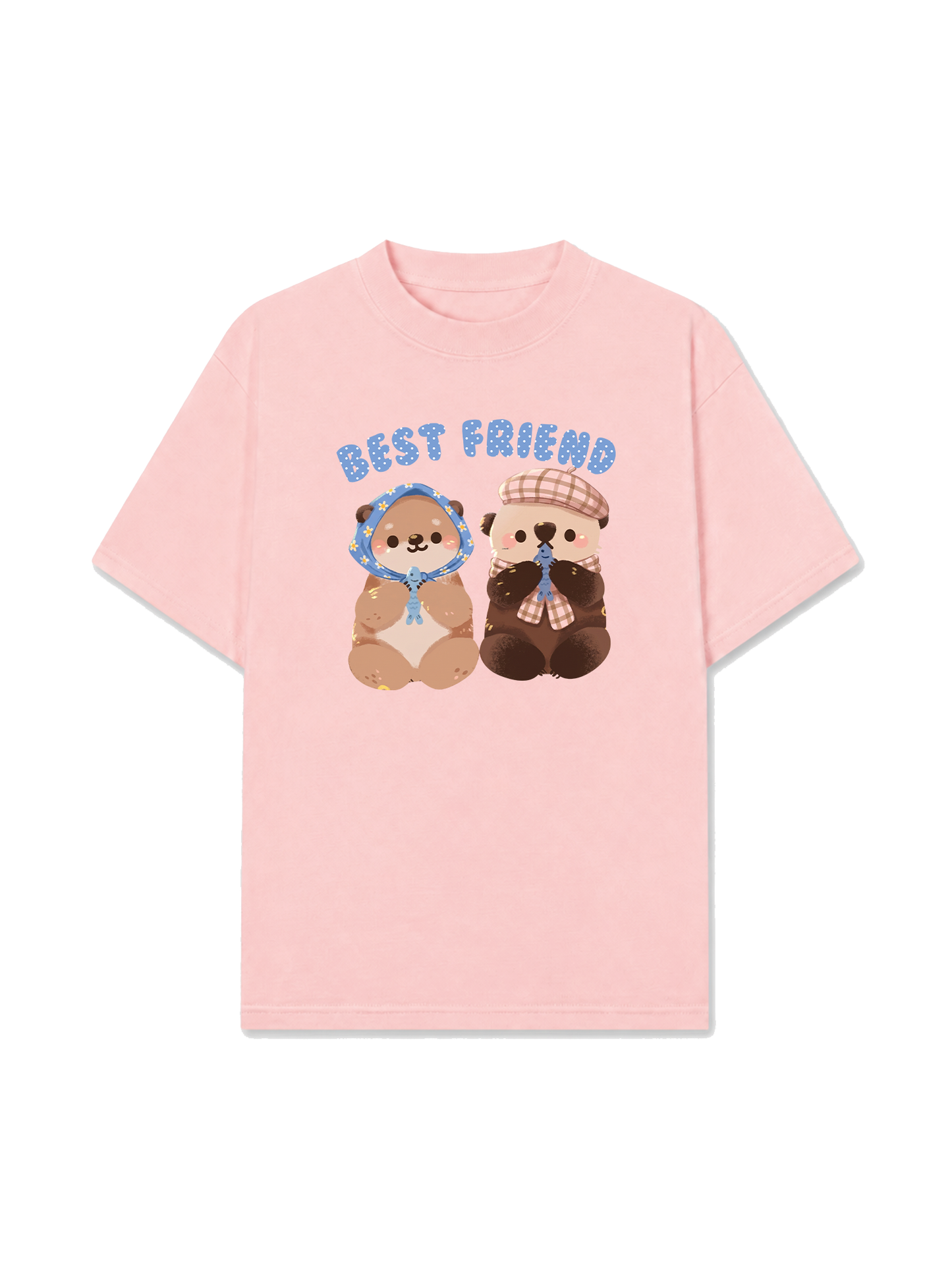 Áo Thun Relaxed Fit Animal Best Friend Beaver