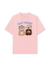 Áo Thun Relaxed Fit Animal Best Friend Beaver