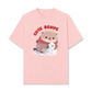 Áo Thun Relaxed Fit Animal Red Cute Beaver