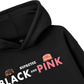 Áo Hoodie Nỉ Bông Sweet Pastry Black Pink Meow Meow Strawberry