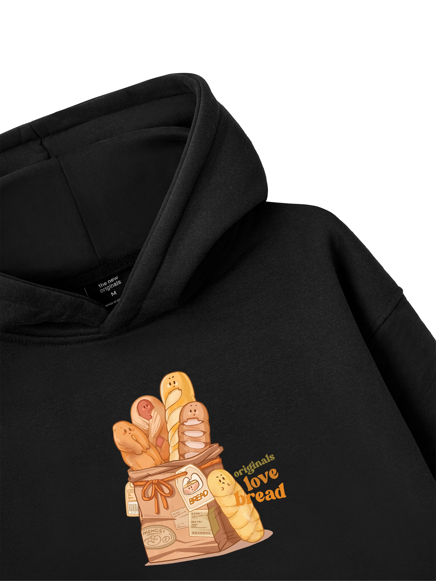 Áo Hoodie Nỉ Bông Love Bread