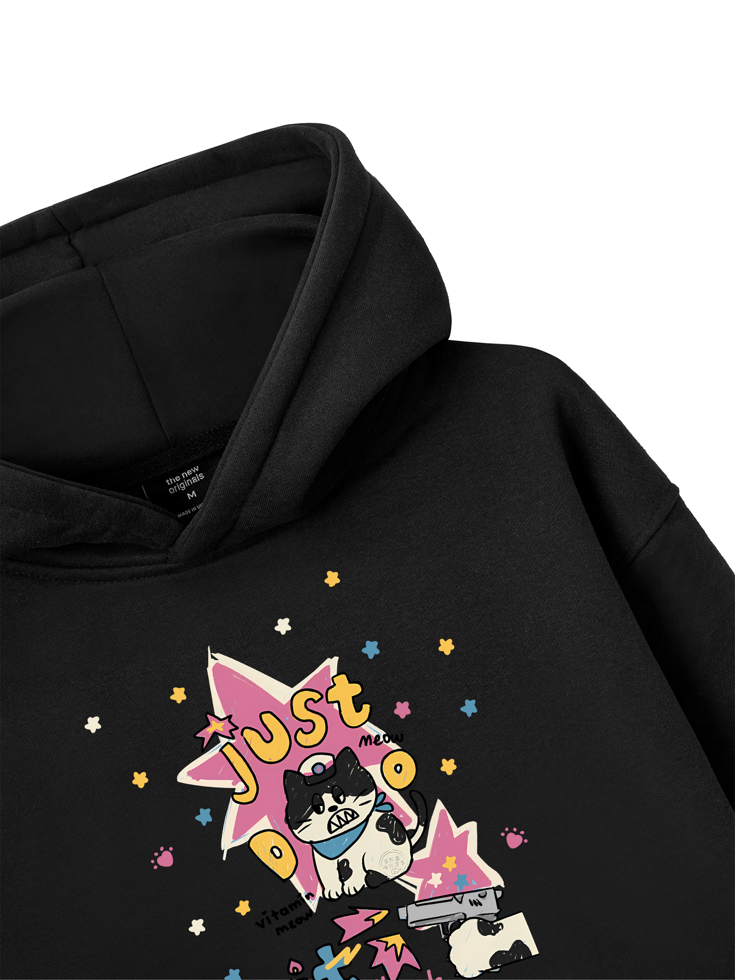 Cute Just Meow Hoodie