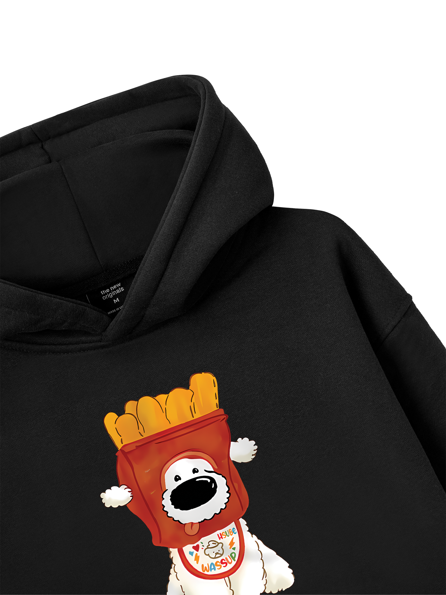 Áo Hoodie Nỉ Bông Sweet Pastry Cute Dog With Bread