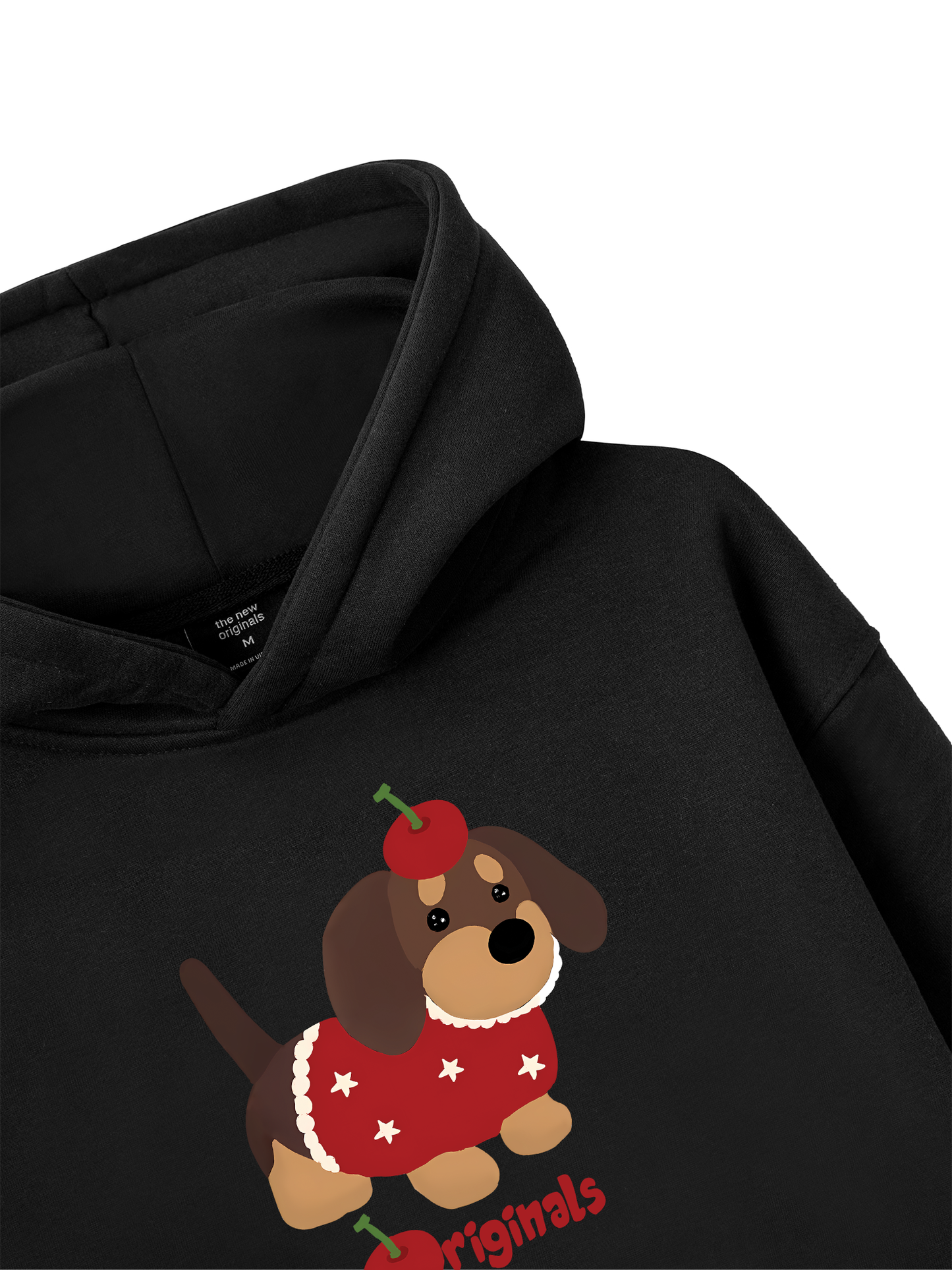 Animal Cute Puppy With Cherry Hoodie