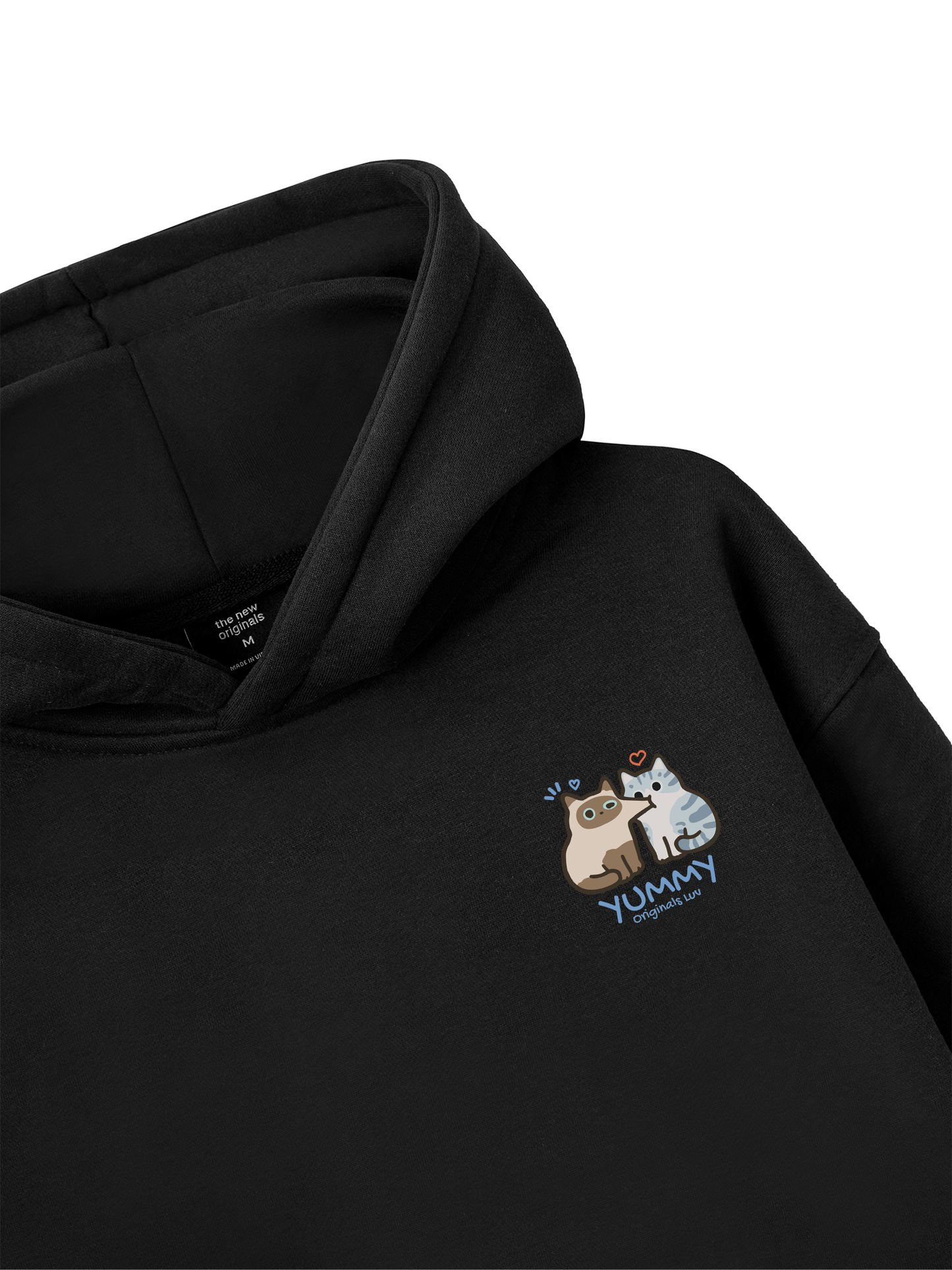 Yummy Luv Cat Couple Hoodie