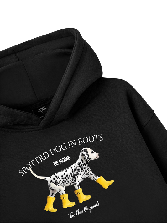 Animal Cute Puppy Yellow Boots Hoodie