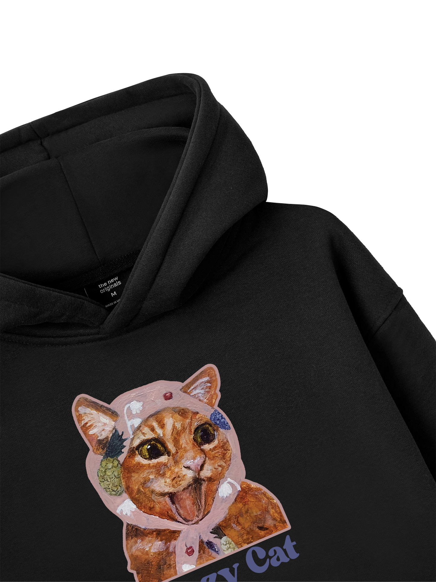 Crazy Cat Hoodie