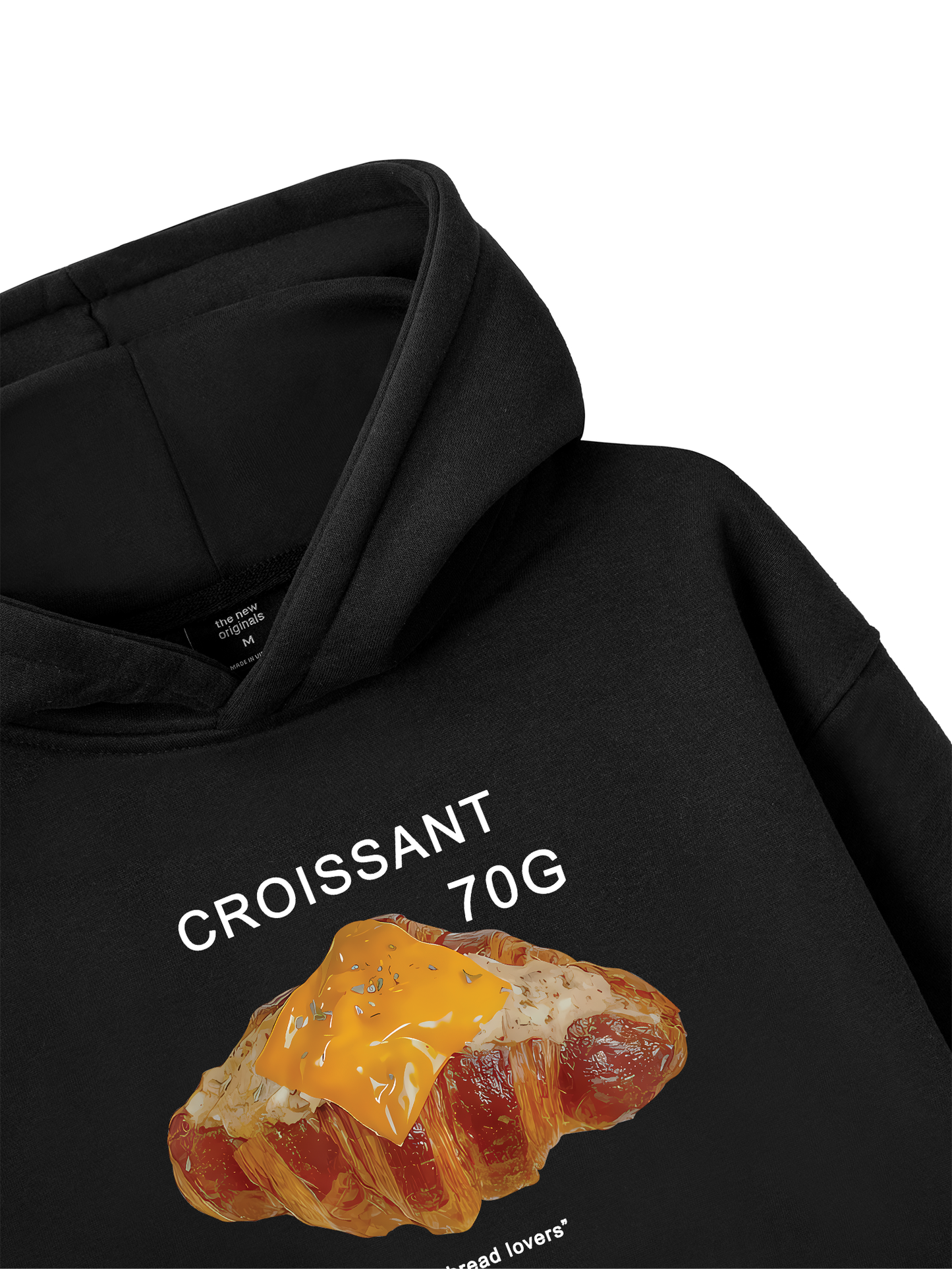 Áo Hoodie Nỉ Bông Sweet Pastry Croisant