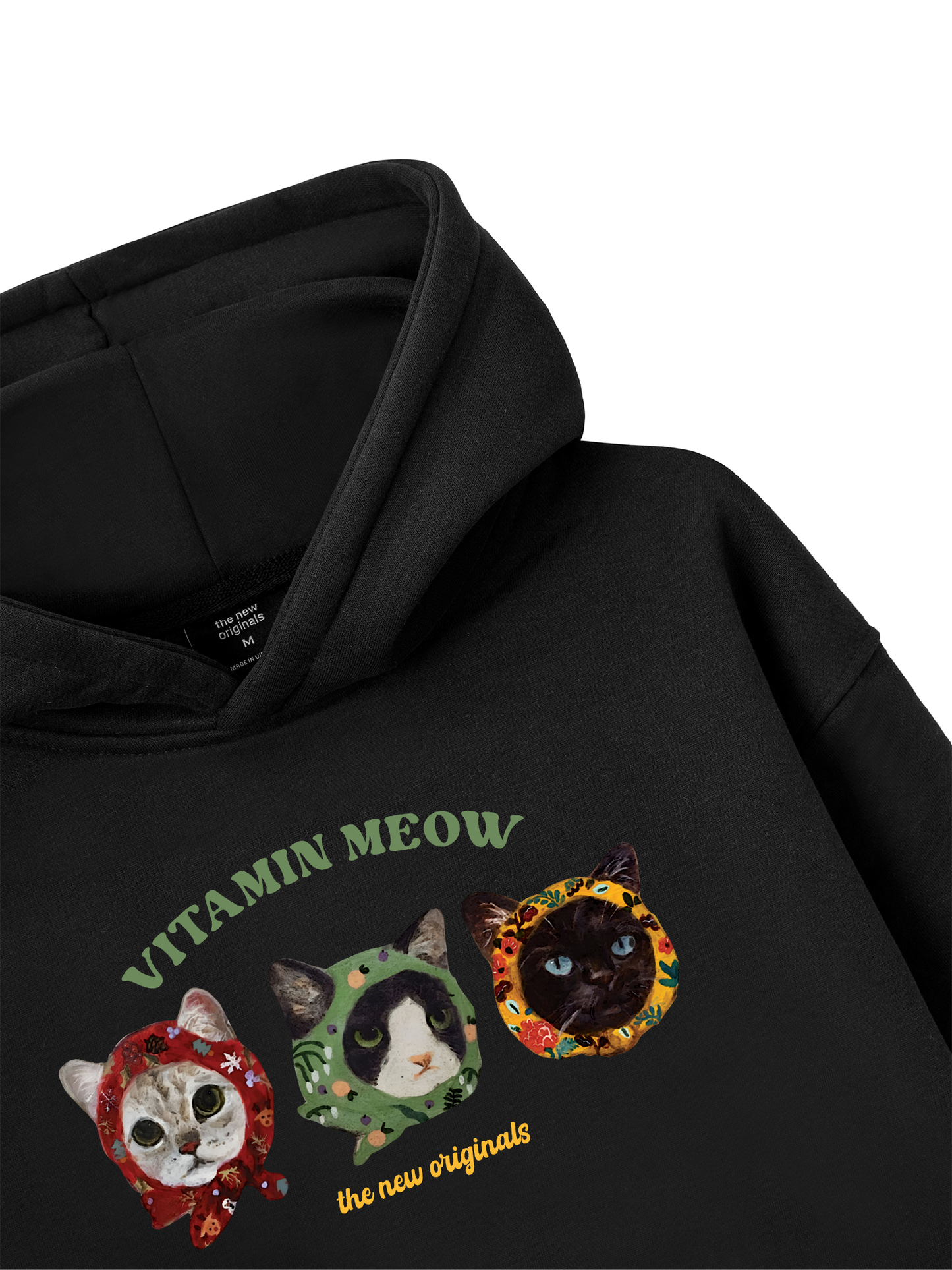 Áo Hoodie Nỉ Bông Vitamin Meow